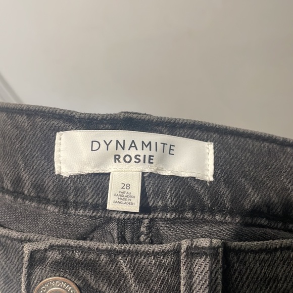 Dynamite Rosie Jeans Side Slits -size 28 - Picture 6 of 6